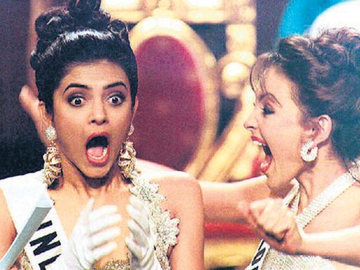 From HT Archives: Delight for India as Sushmita Sen is Miss Universe