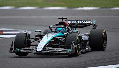 F1: Russell y Hamilton, la primera fila de Mercedes en Silverstone