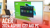 Hands On: Acer's 2024 Aspire C27 AIO PC Brings Class, 'Meteor Lake' Speed to Office Work