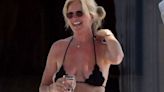 Penny Lancaster, 53, stuns in barely-there bikini on £50m yacht