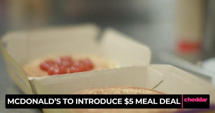 McDonald's Launches $5 Meal Deal Amid Pricing Backlash