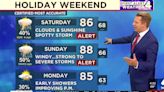 First Alert Weather Day: Strong storm threat into holiday weekend