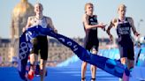 Paris Olympics: Team USA goes from gold to bronze to silver in wild mixed relay triathlon ending