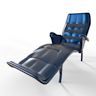 Designed for indoor use, typically made of more luxurious materials such as leather or suede Can be adjusted to a reclined position to distribute weight evenly and reduce pressure on the spine Often used for relaxation, meditation, or as a therapeutic tool