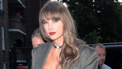 Taylor Swift Rewore Her TTPD-Coded Clock Choker from 2024 Grammys While Out in London: All About the Look