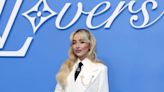 Sabrina Carpenter Suits Up in a Blazer Minidress for Louis Vuitton's Menswear Show