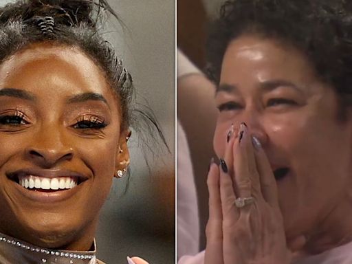 Watch Simone Biles' Family React To Dazzling Routine As She Makes History Yet Again