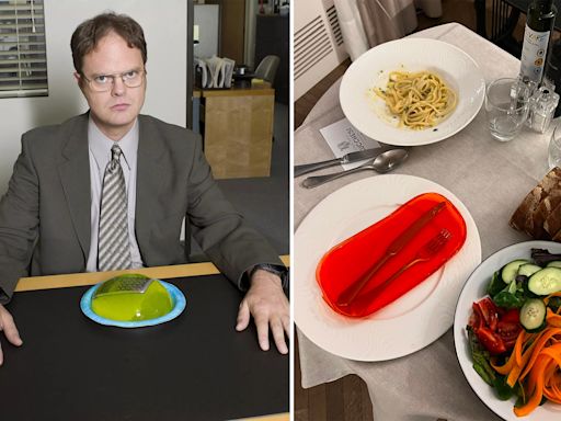 Italian hotel staff pranks Rainn Wilson with Jell-O a la ‘The Office’