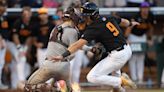 Tennessee's Hunter Ensley makes acrobatic slide to score clutch run in College World Series