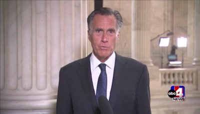 Inside Utah Politics: Sen. Mitt Romney and a military veteran