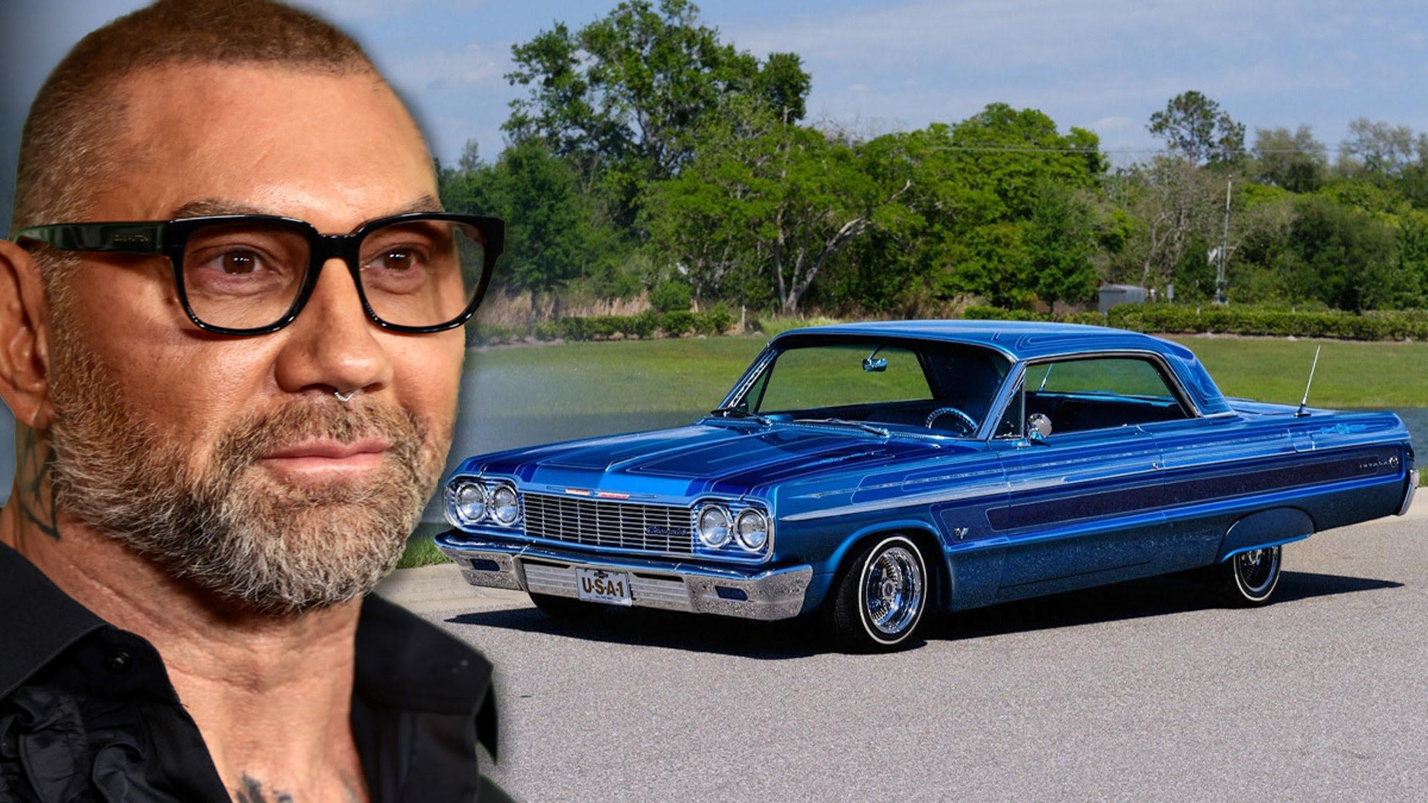 Dave Bautista's Eddie Guerrero Tribute Chevy Impala For Sale