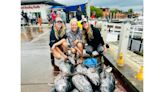 Three Fishing Gals Battle Big Offshore Bluefin Tuna