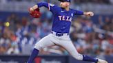 Andrew Heaney of the Texas Rangers pitches against the Miami Marlins during the first inning at loanDepot park on Sunday, June 2, 2024, in Miami.