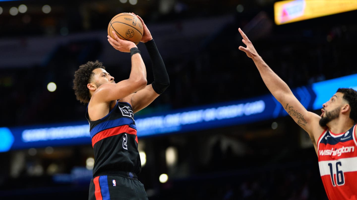 Pistons Star Cade Cunningham Lays Out Goals for Next Season