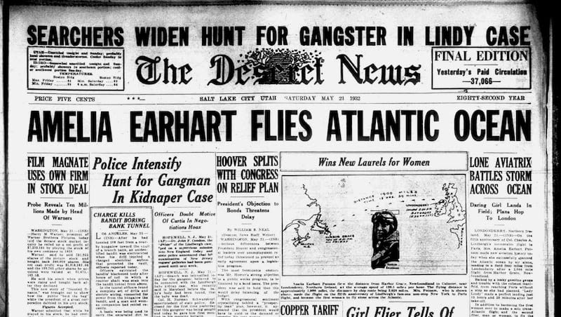 Deseret News archives: Amelia Earhart made history despite murky end to her life