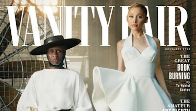 Ariana Grande y Cynthia Erivo protagonizan portada de Vanity Fair