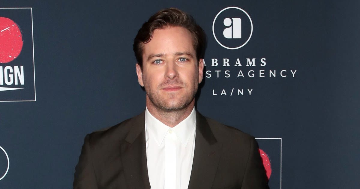 Armie Hammer Hopes ‘People’s Perception of Him' Changes