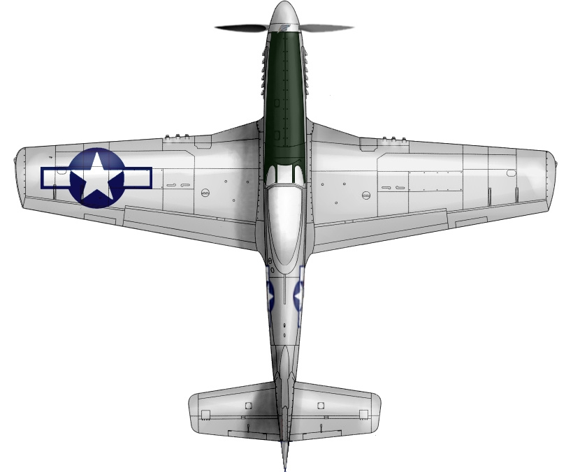 P51d Mustang Wing P51 Mustang Base - Files - Wings of G