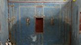 Hallan en Pompeya un “santuario” con paredes azules dedicado a las cuatro estaciones