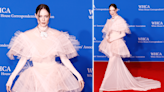 Coco Rocha Floats Down the Red Carpet in Pink Christian Siriano Gown at White House Correspondents’ Dinner 2024