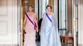 Double Queens! See Queen Mathilde and Queen Maxima Sport Tiaras and Ballgowns at Glamorous Banquet