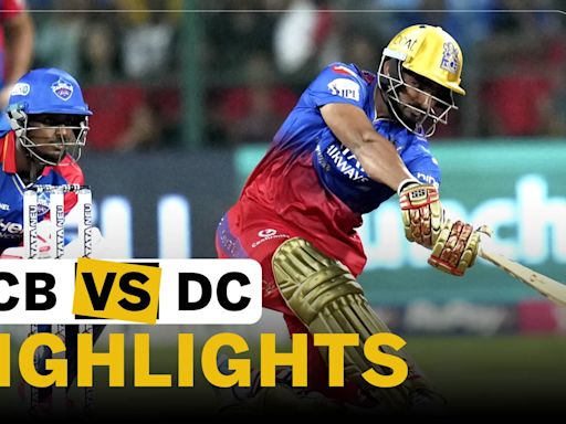 IPL Highlights Match 62 | Royal Challengers Bangalore Win By 47 Runs | RCB vs DC