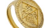 Ring discovered in field by metal detectorist to be sold at auction