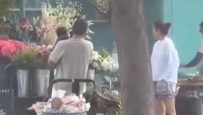 Anushka Sharma and Virat Kohli spotted with son Akaay at a flower store in London, watch video