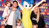 Stacey Solomon and Joe Swash enjoy fun family day out at the Disney Store's Pixar Party