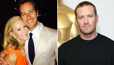 Armie Hammer’s mother says actor is ‘baby-stepping back to Jesus’ after cannibalism accusations