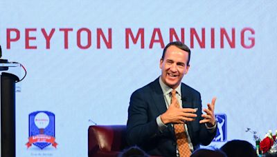 'LeBron has walked the walk': Hall of Famer Peyton Manning salutes LeBron James in Akron