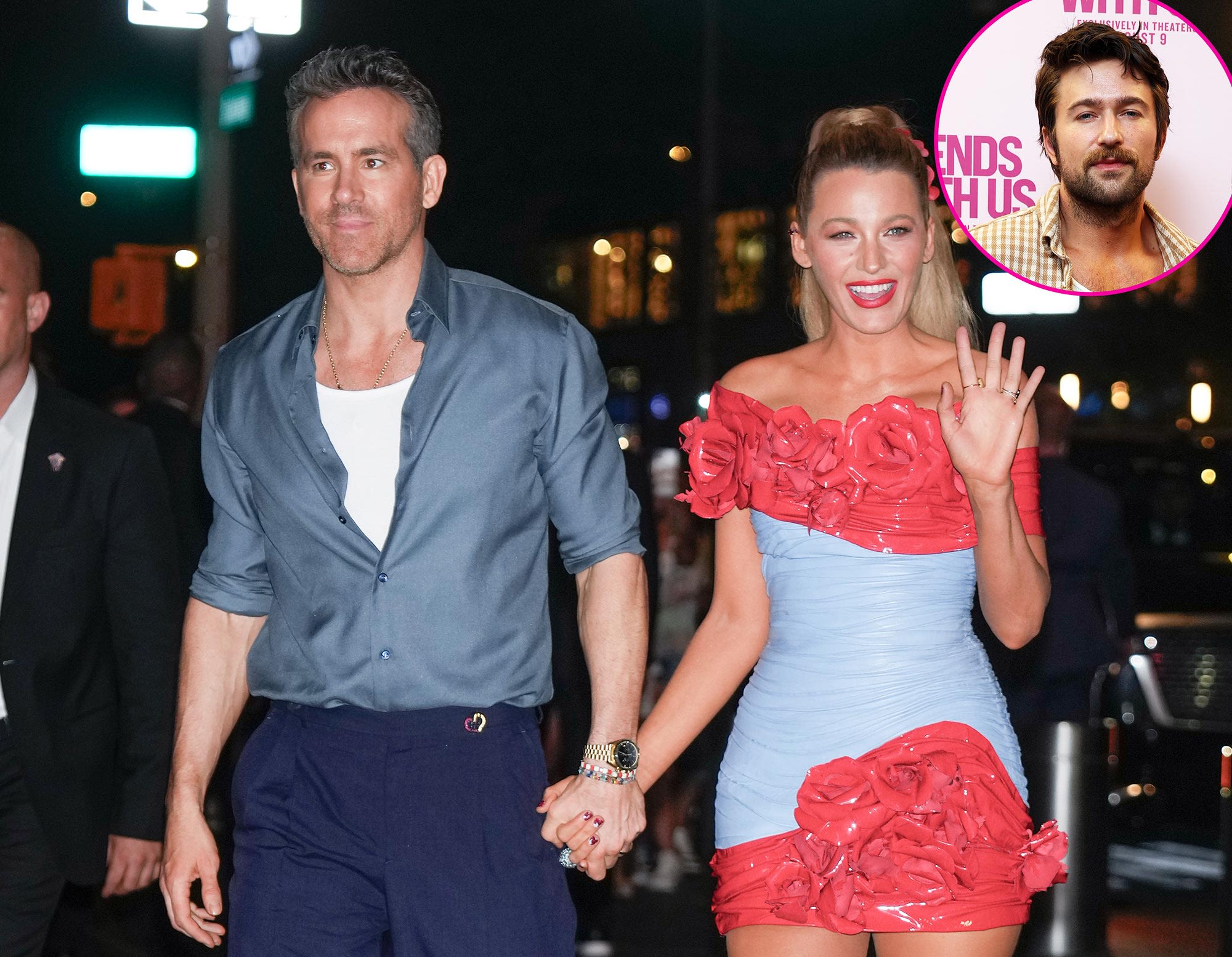 Ryan Reynolds Interviews Wife Blake Lively’s ‘It Ends With Us’ Love Interest Brandon Sklenar