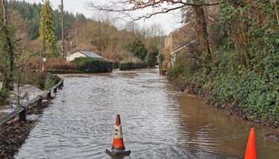 Flood alerts declared in Devon as 'horrendous' rain arrives