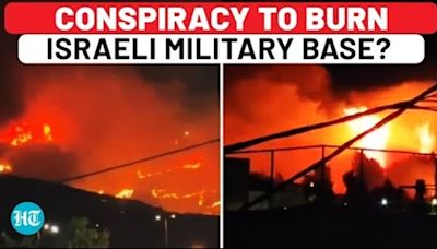 Massive Fire Near IDF Base In East Jerusalem Amid Hezbollah War Fears; Israel Suspects Sabotage