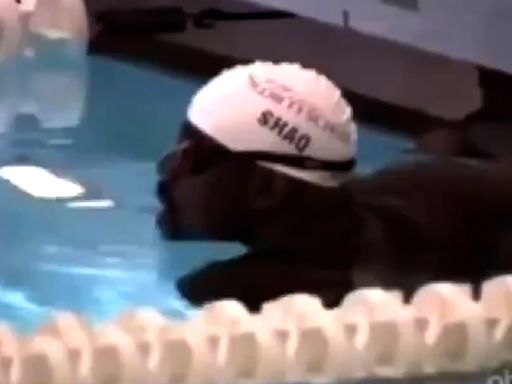 Michael Phelps y Shaquille O’Neal se enfrentan en una carrera: lo que sucede no lo adivinan ni en 100 años