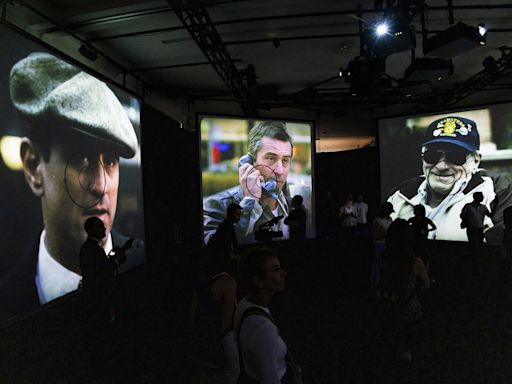 Los personajes de Robert de Niro se unen en un homenaje inmersivo al artista en Tribeca