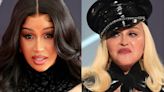 Cardi B says she’s ‘talked’ to Madonna after hitting back at ‘Sex’ claim
