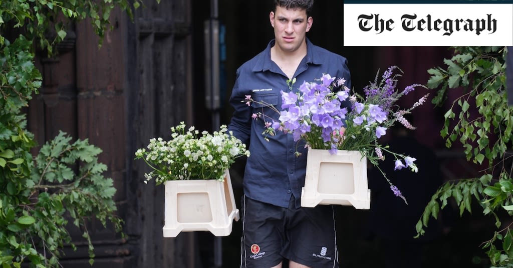 Florist for Duke of Westminster’s wedding is eco firm praised by Lily James