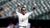 Lowrie's RBI single helps A's edge Rangers, who had 5 errors