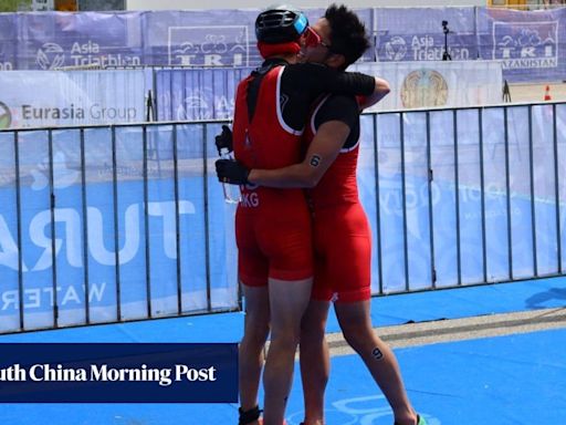 Hong Kong triathlete Ng wins race for Olympic spot, teammate gets hypothermia