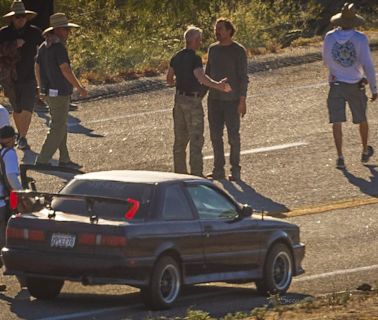 Leonardo DiCaprio spotted filming Paul Thomas Anderson's new film in Borrego Springs