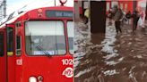 ¡Servicio de Trolley en San Diego afectado por las lluvias! reprograman rutas por inundaciones