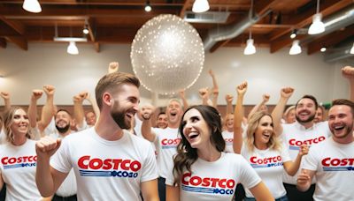 Novios se casan con boda inspirada en Costco