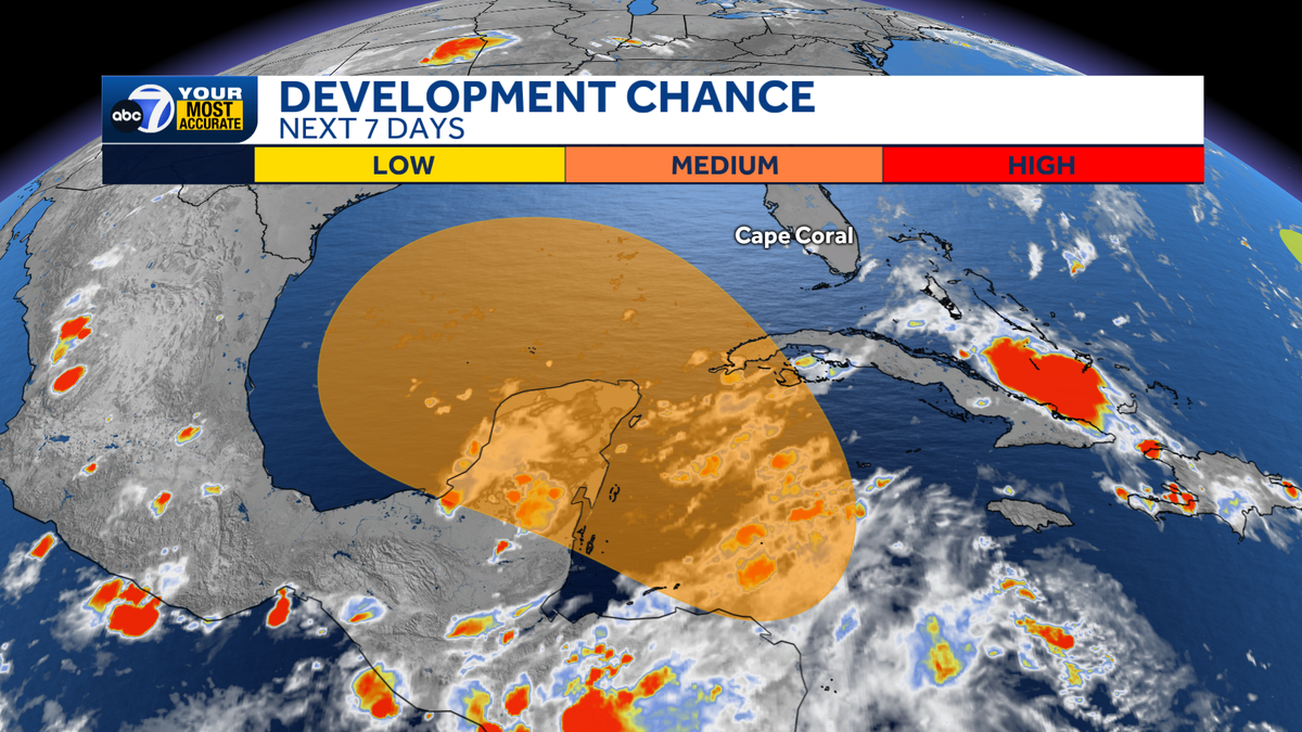 Developing storm to track into the Gulf of Mexico next week