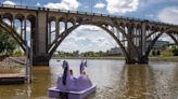 Pedal boat rentals available at Gadsden’s Coosa Landing