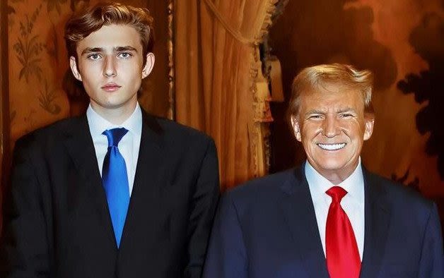 Teen Trump: How 18-year-old Barron could follow in his father’s footsteps