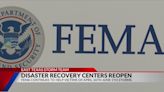 FEMA recovery centers reopen after Beryl