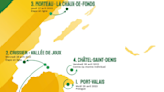 Tour de Romandie 2023 route