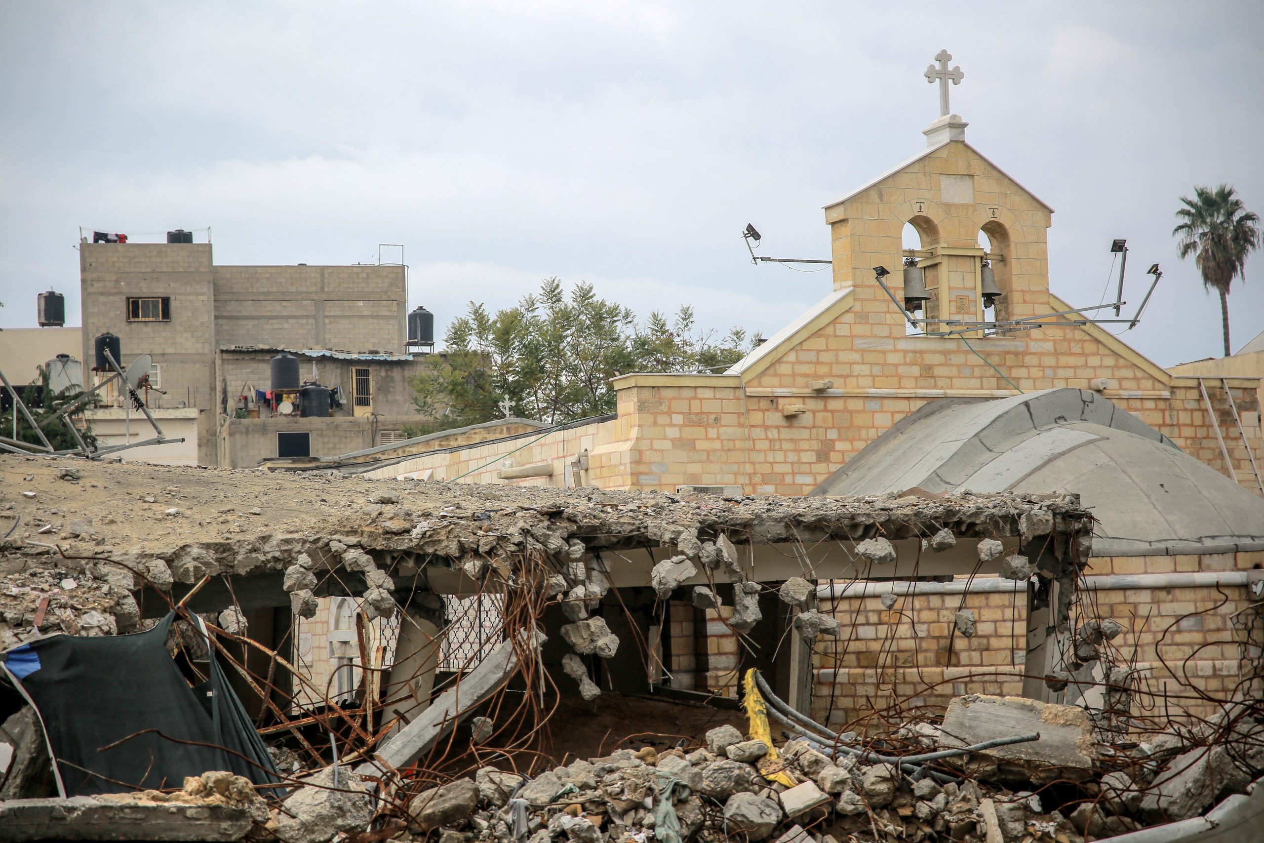 Destruction of a Gaza Church Deemed a 'War Crime' in New Legal Filing