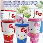 ♥小花花日本精品♥Hello Kitty臉型不鏽鋼吸管杯 單一價 三款隨機出貨可許願01029406